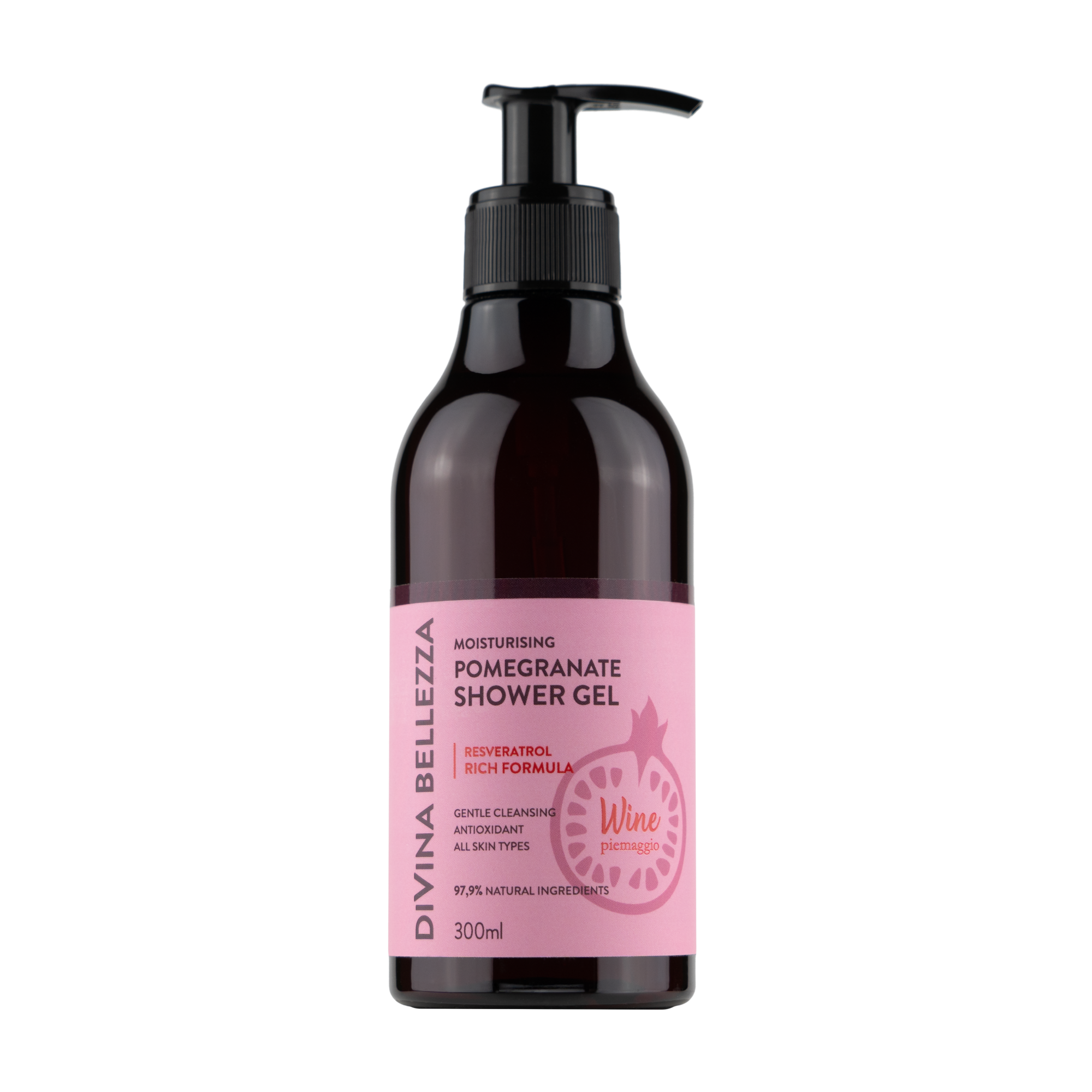 Увлажняющий гранатовый гель для душа